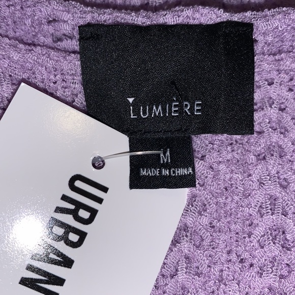 Lumiere Open Knit Sweater Medium - Picture 6 of 9
